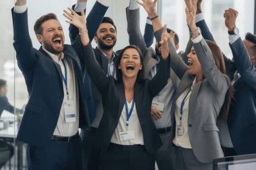 Team Victory Celebration